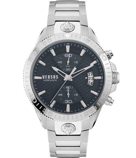 versace versus chronograph watch|quartz chronograph Versace watch men.